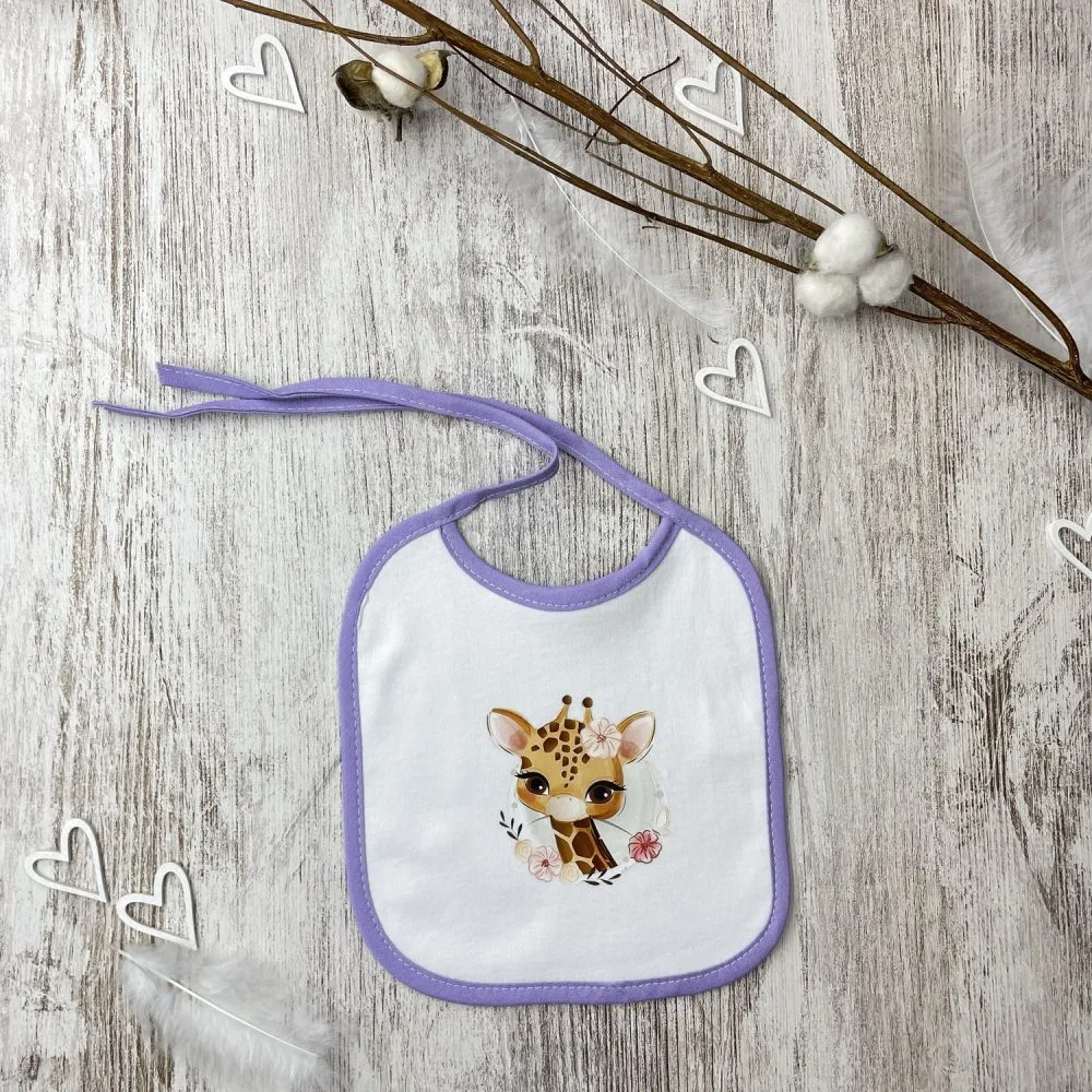Babete Algodão Girafa