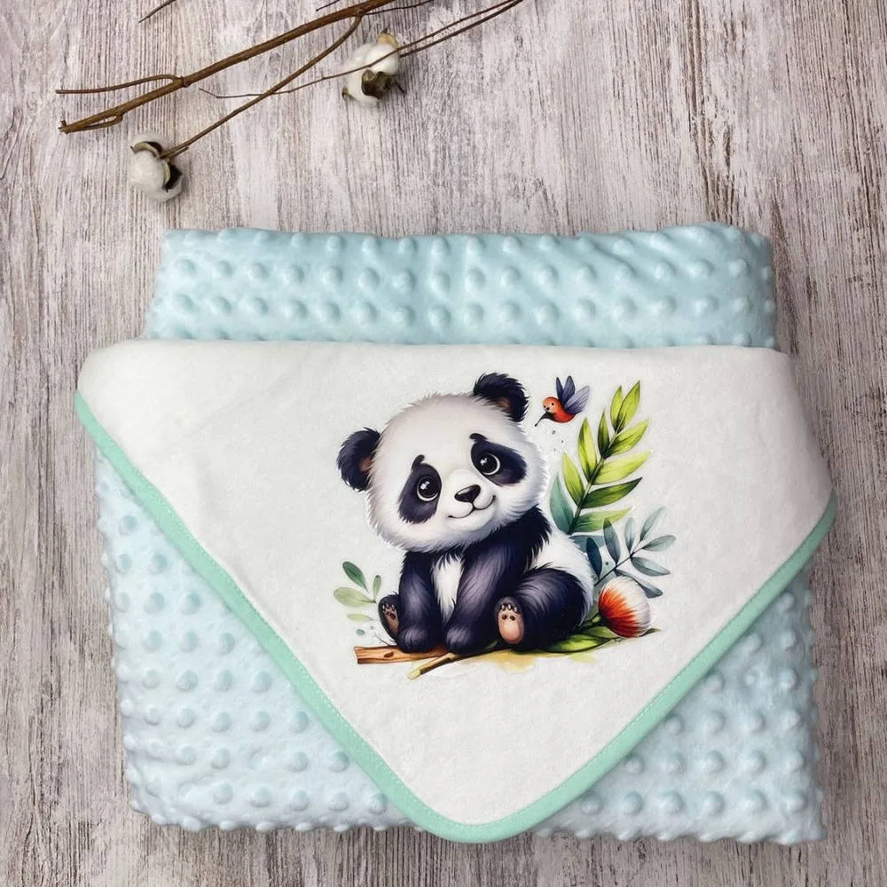 Manta Pipoca Panda