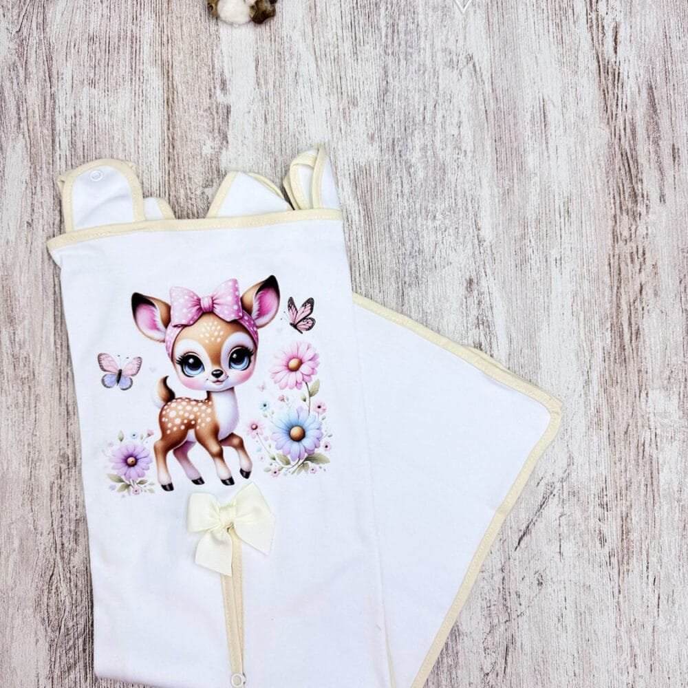 Tapa-ovo aberto Bambi Laço
