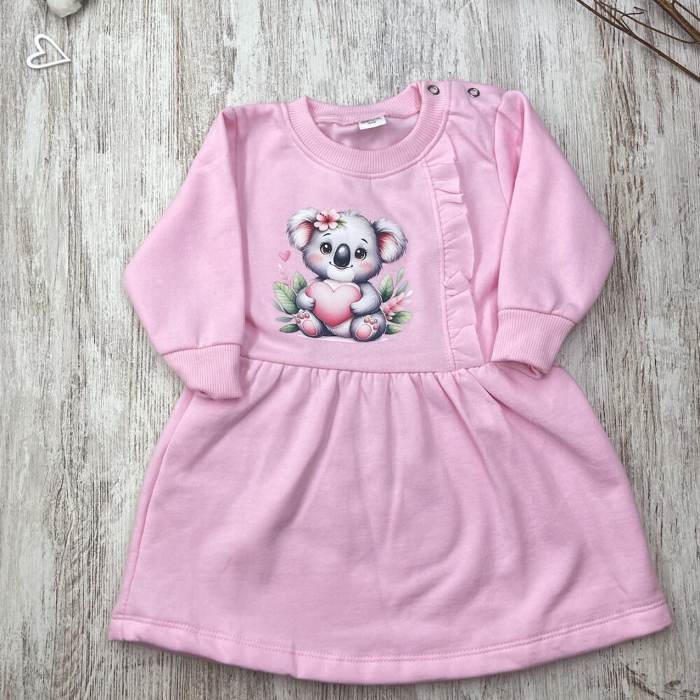 Vestido Koala Coração