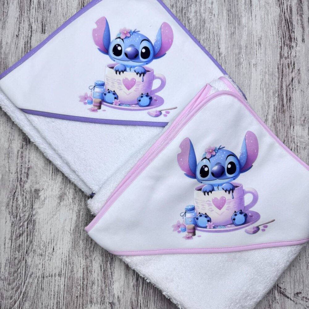 Toalha de Banho Stitch Chávena