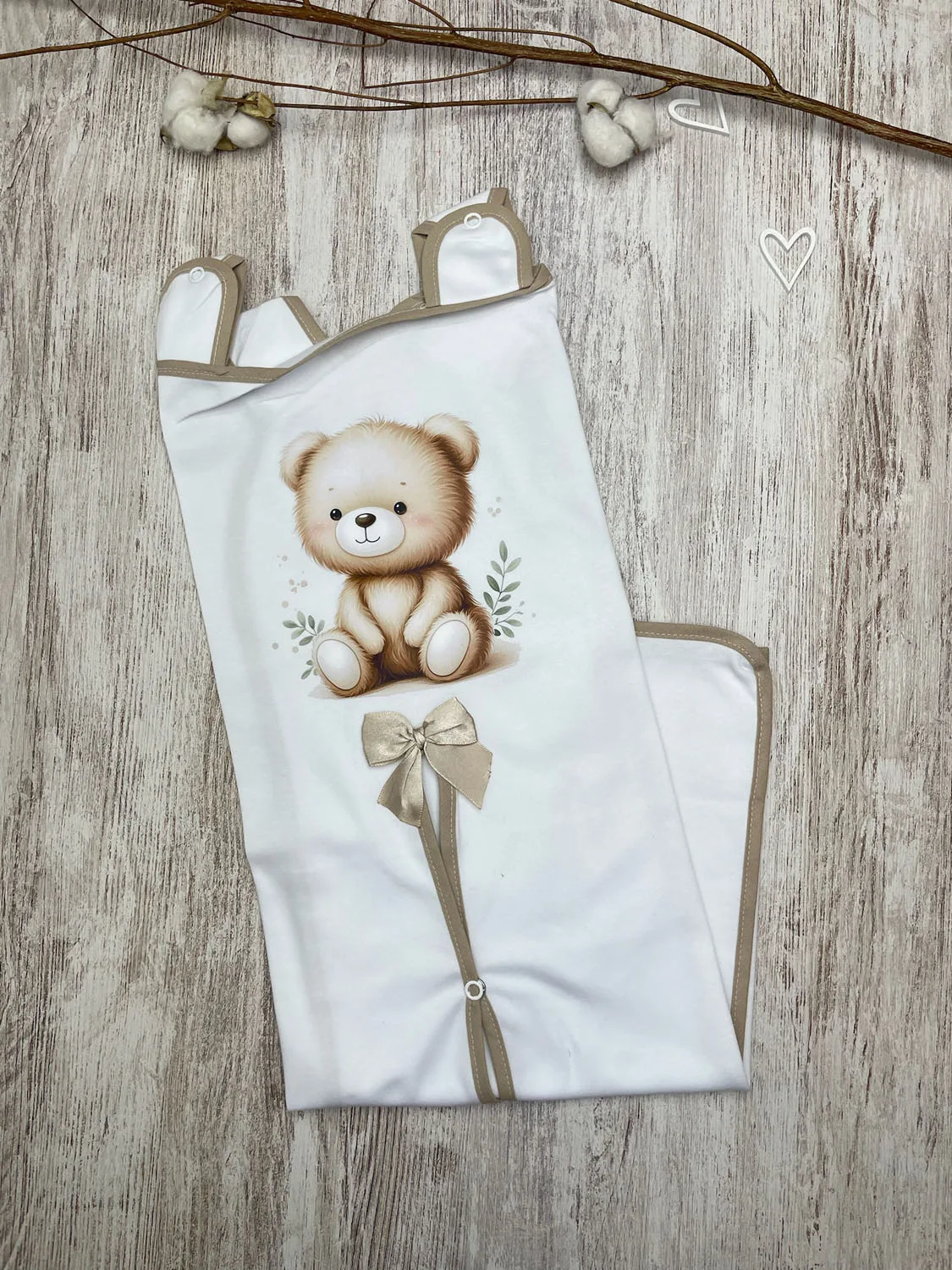 Tapa-ovo aberto Ursinho Fofinho