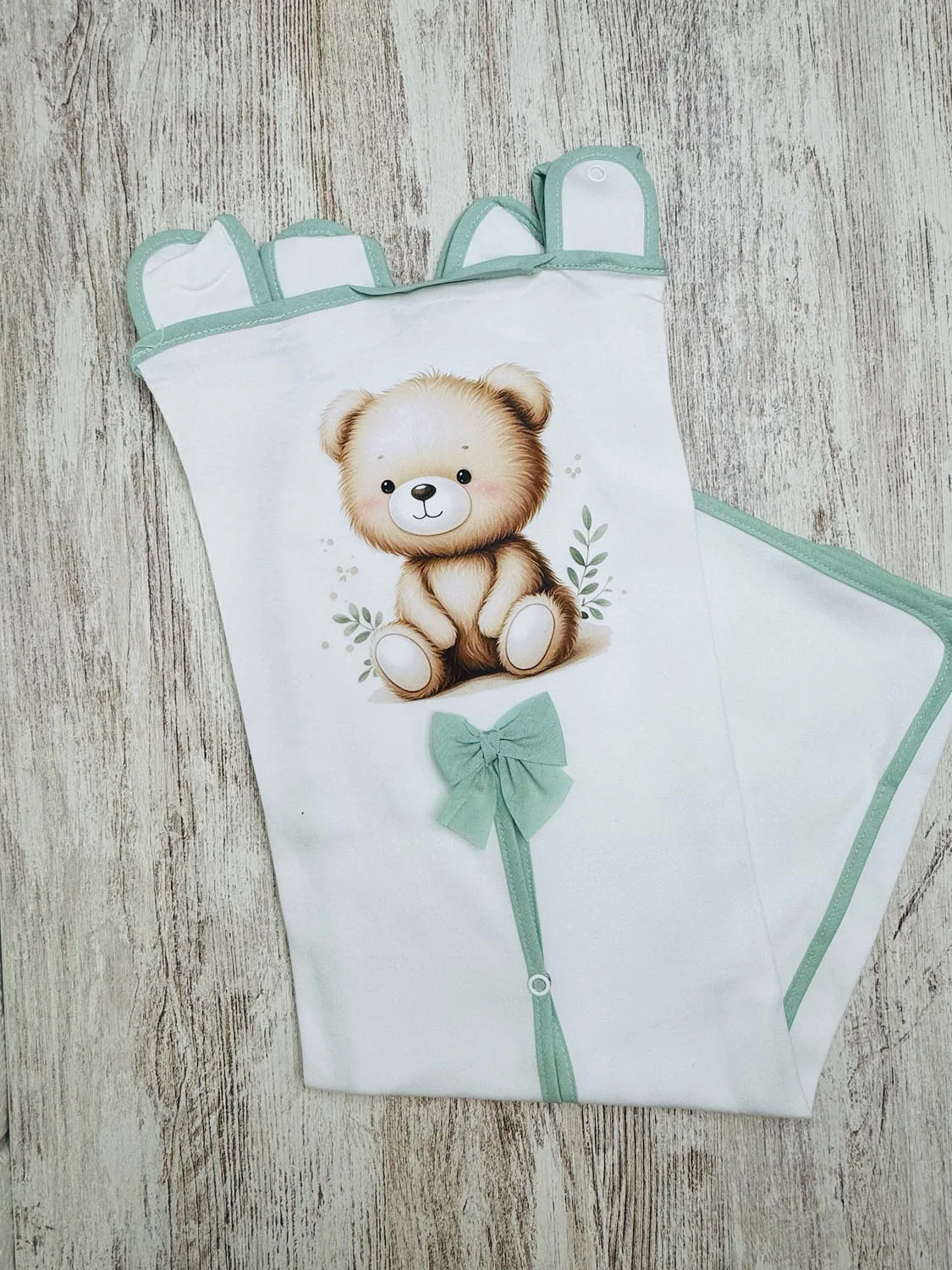 Tapa-ovo aberto Ursinho Fofinho