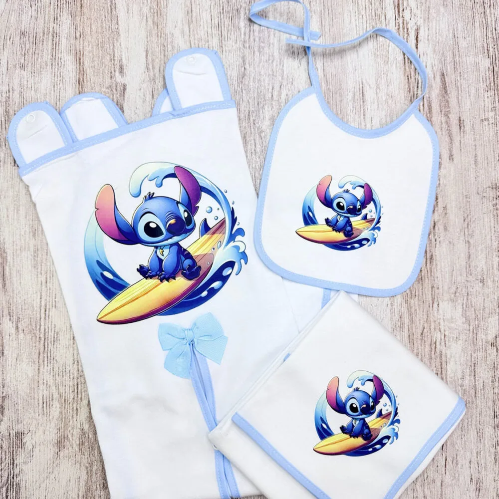 Pack Passeio Stitch Surfista