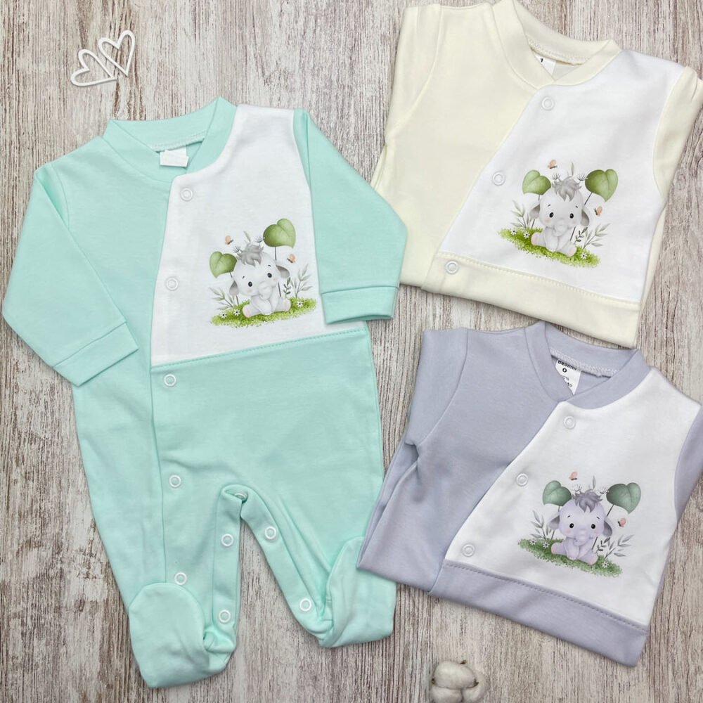 Babygrow Elefante Verde