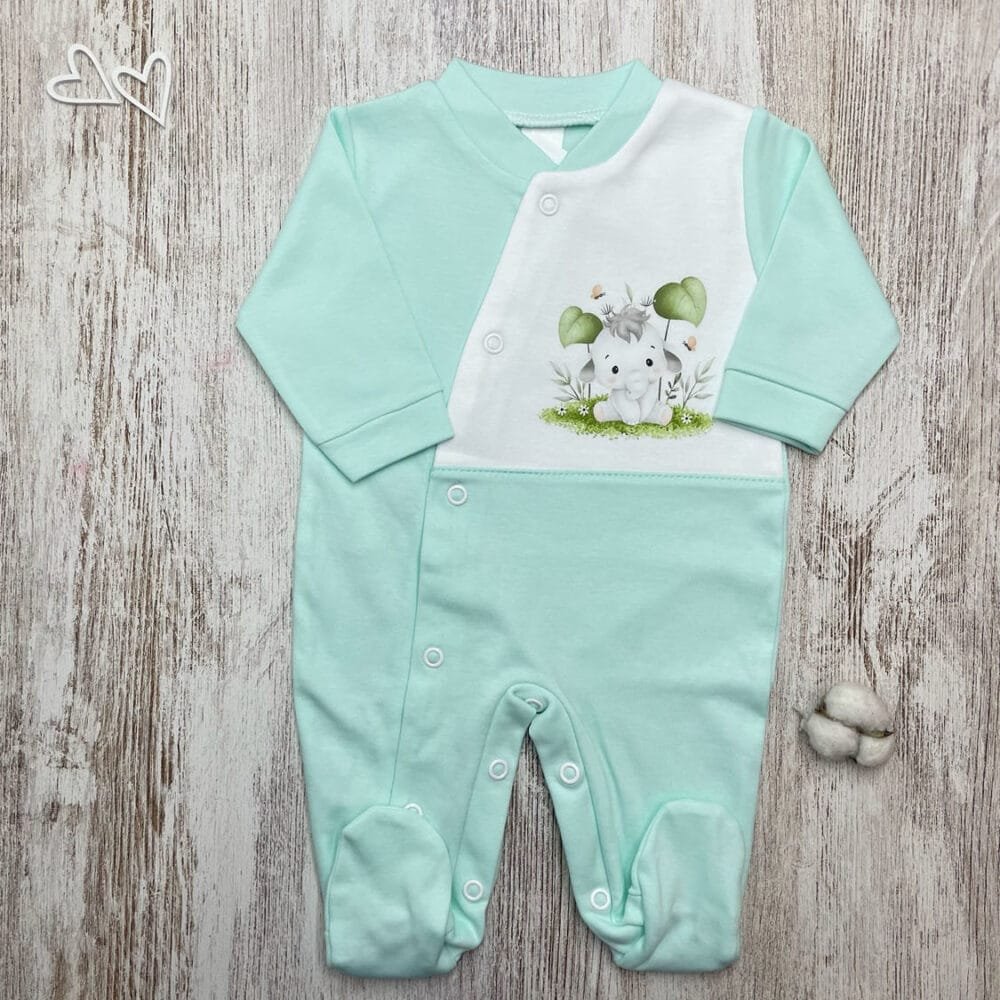 Babygrow Elefante Verde