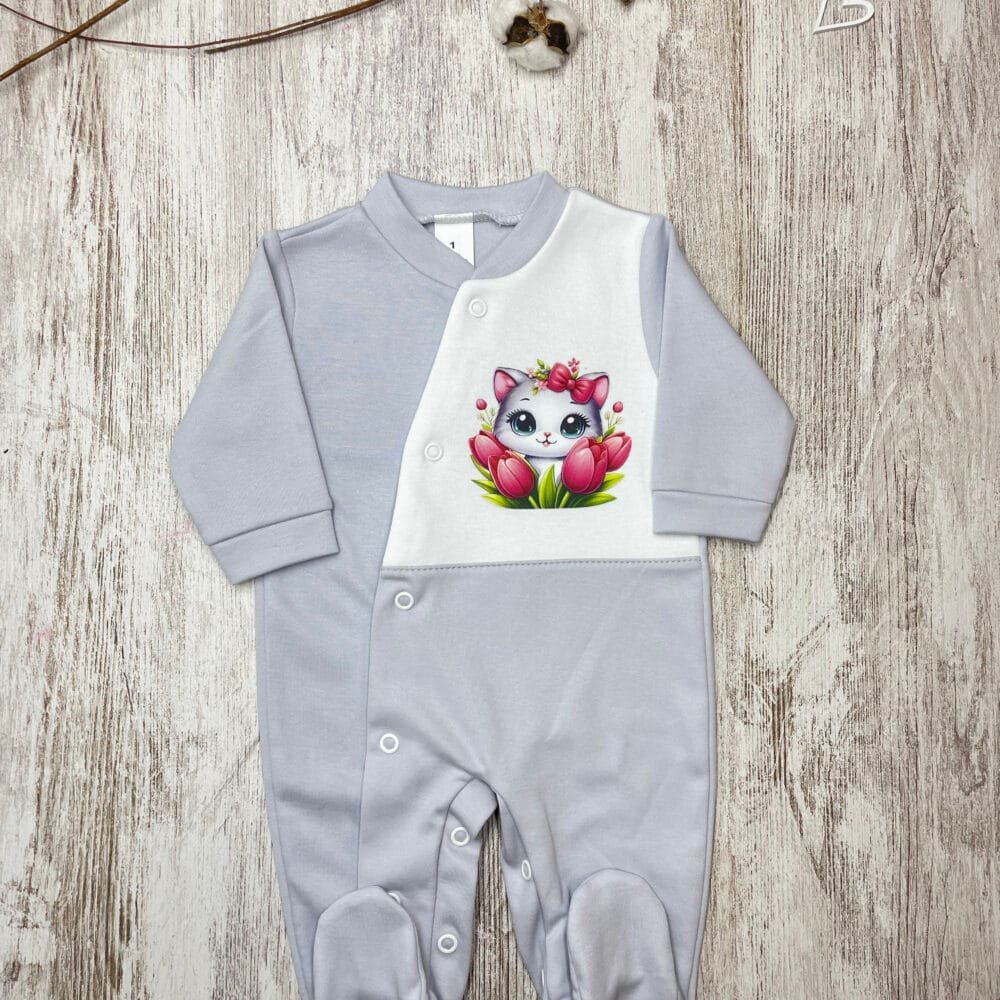 Babygrow Gata Tulipa