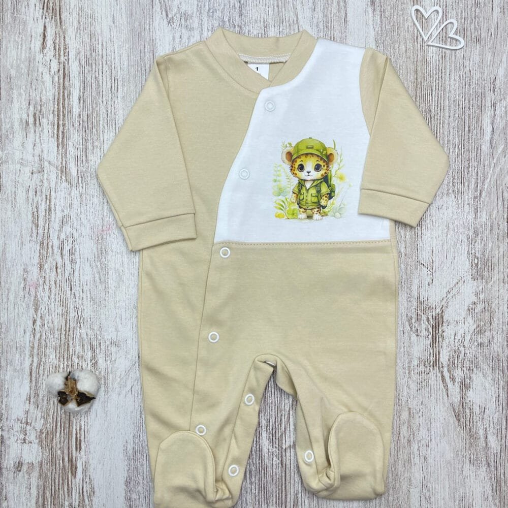 Babygrow Leopardo Verde