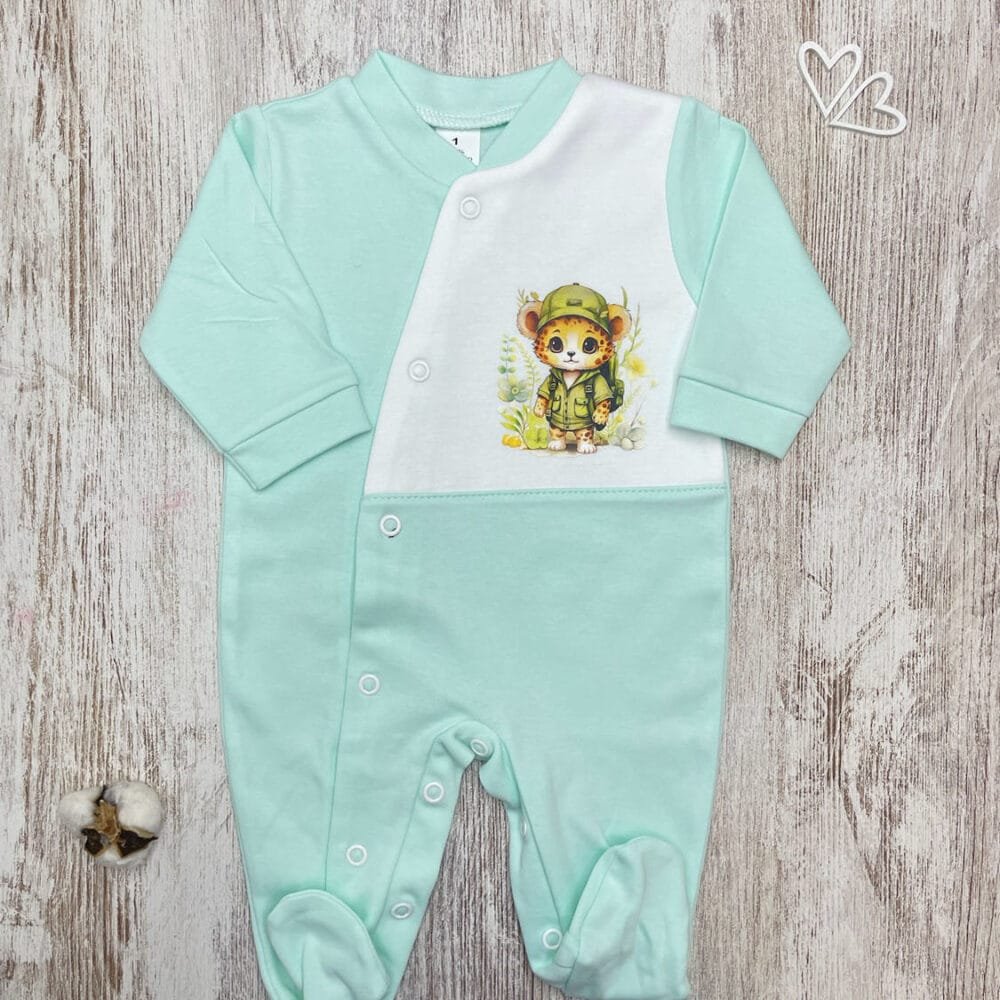 Babygrow Leopardo Verde
