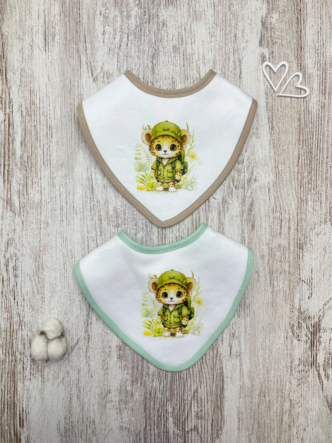 Bandana Leopardo Verde