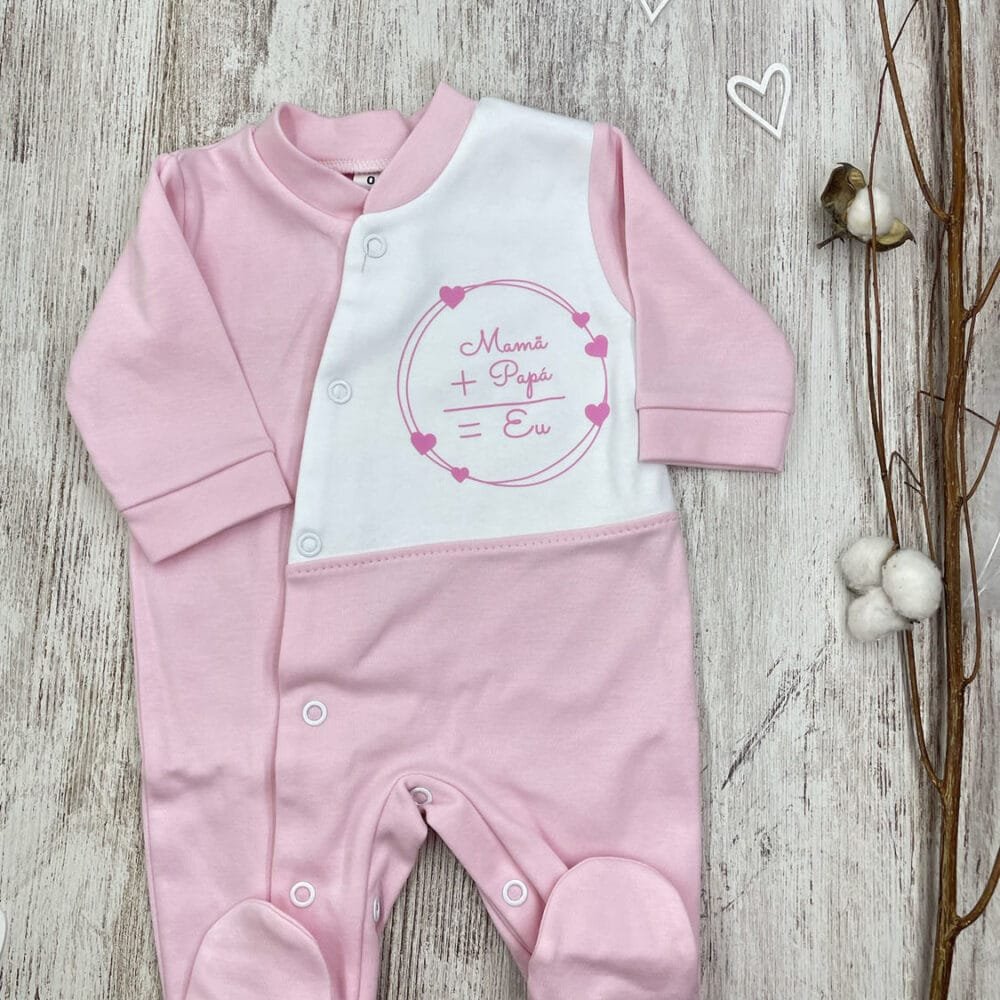 Babygrow Mamã + Papá = Eu