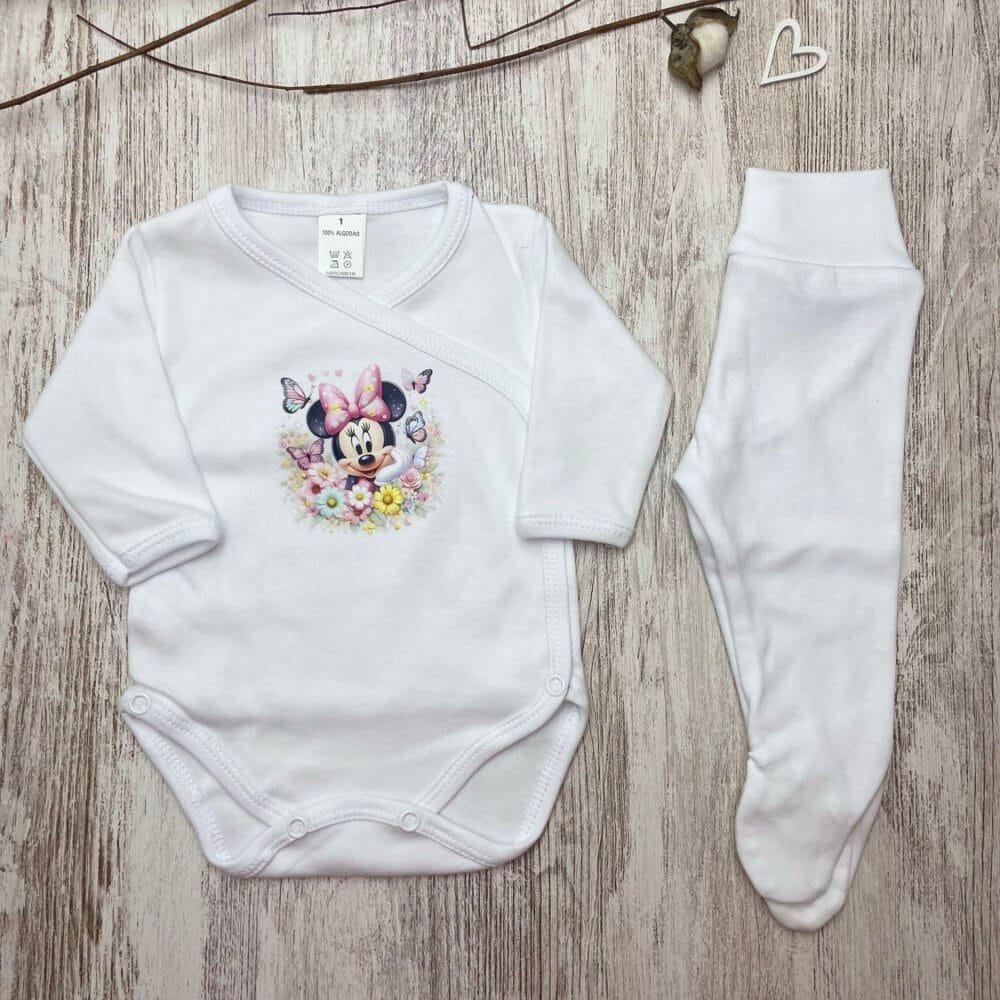 Body + Calça Minnie Primavera