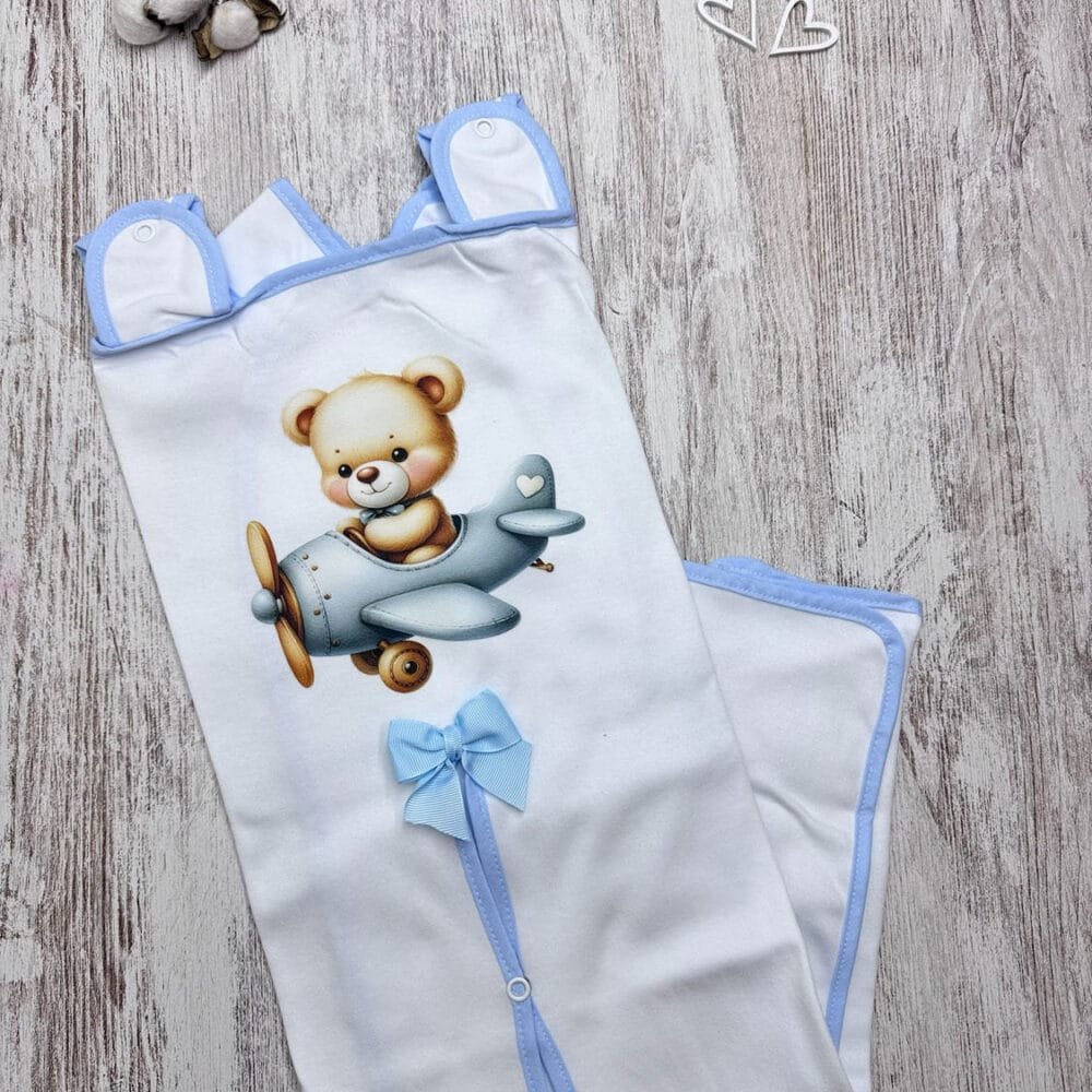 Tapa-ovo aberto Urso Avião
