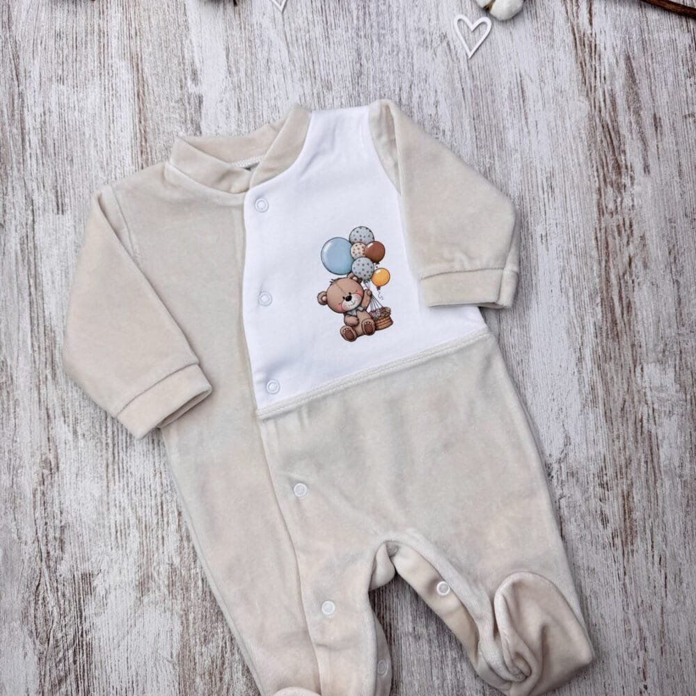 Babygrow Urso Balões