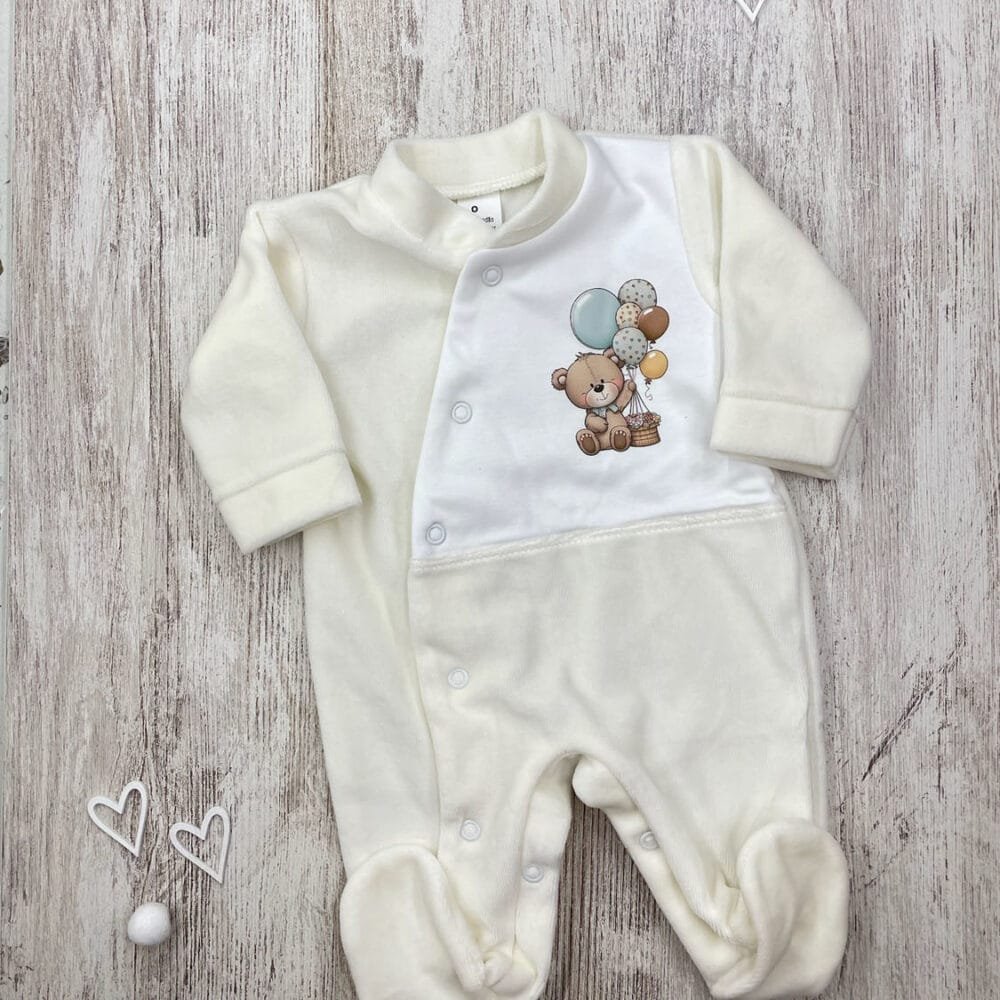 Babygrow Urso Balões