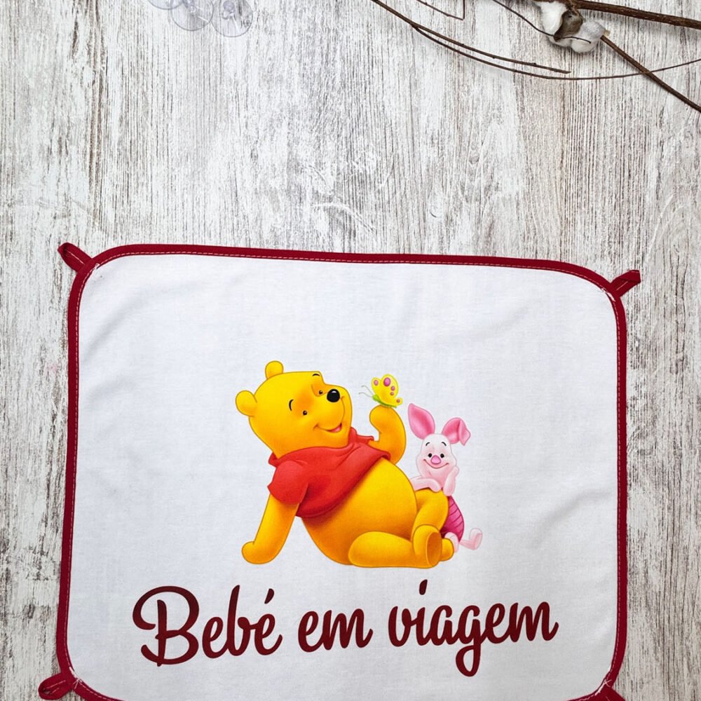 Tapa-Vidro Winnie the Pooh