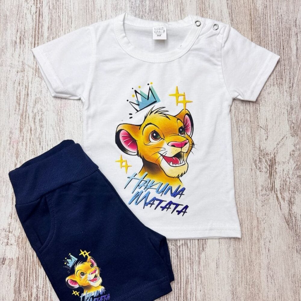 Conjunto Calções Simba