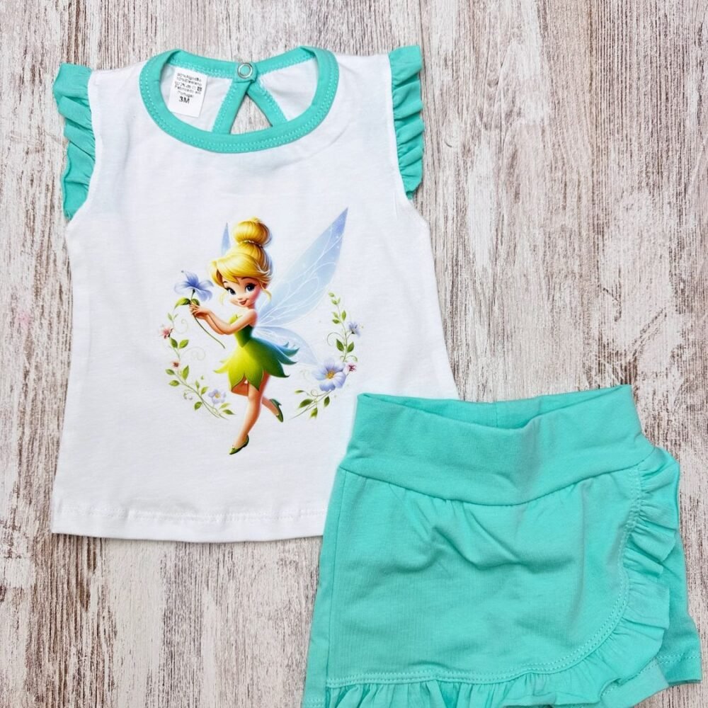 Conjunto Saia/Calção Sininho